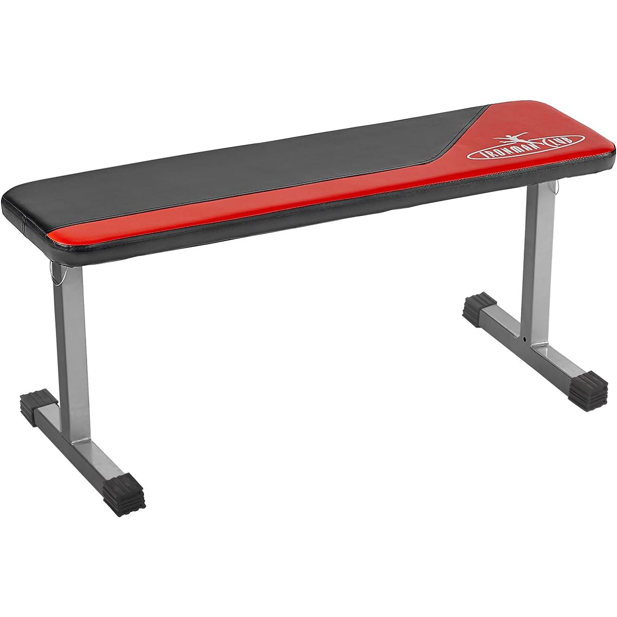 IRONMAN CLUB Flat Bench IMC-77 Foldable for Home Use Black