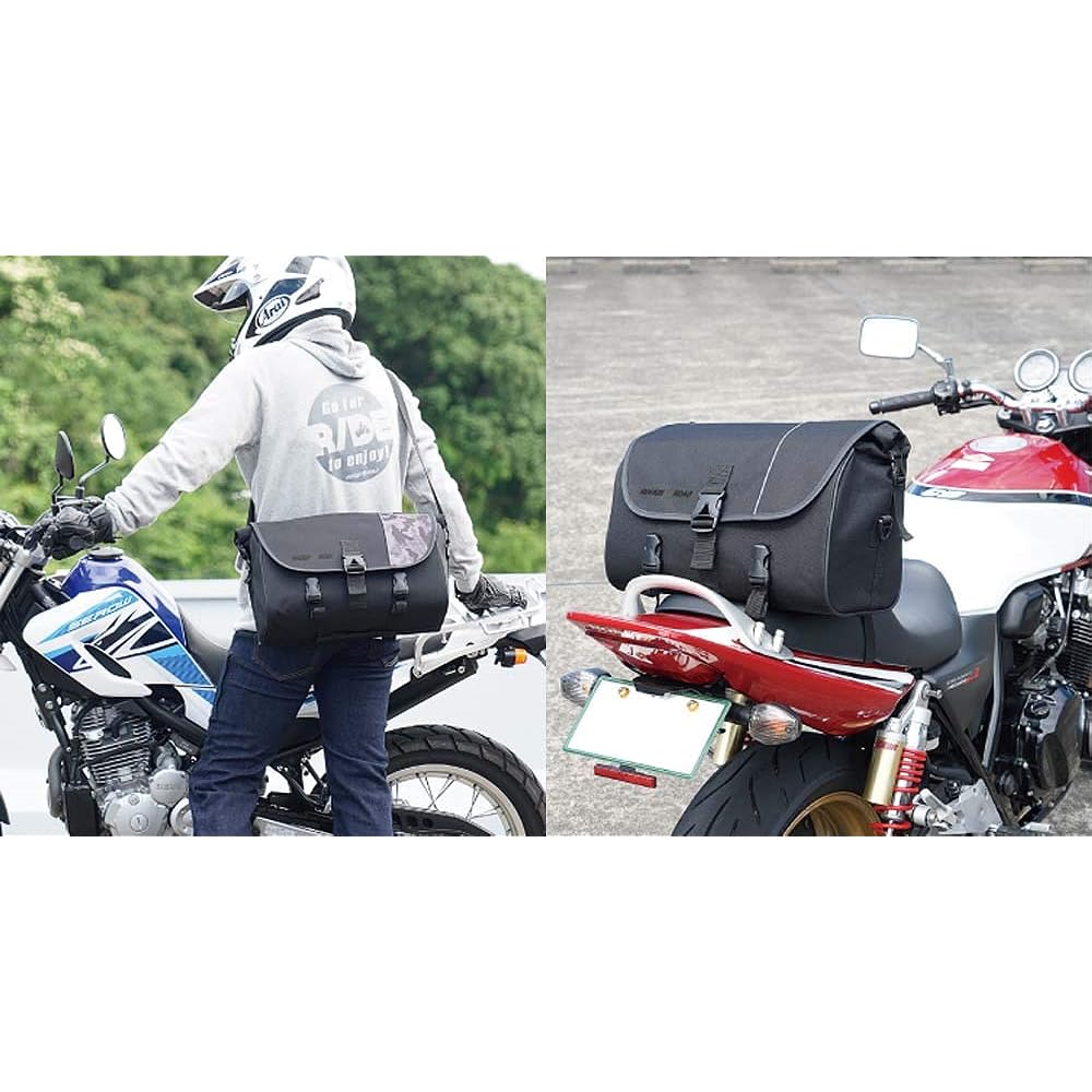 ROUGH&ROAD AQA DRY Seat & Messenger Black RR9310