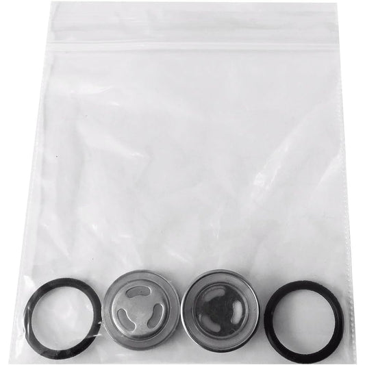 Precision Auto Products Master Cylinder Sight Lens 18mm Premium Set of 2 with O-ring for Oil Brake Lever