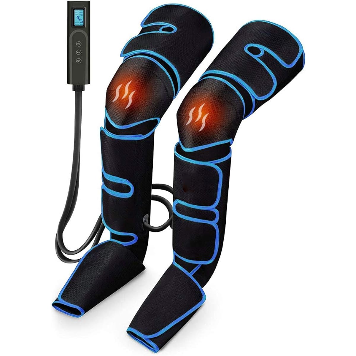 [Father's Day/Popular Gift] Foot Care, Air Pressure, For Toes to Thighs, Whole Feet Relaxation, 6 Modes, 3 Levels of Intensity Switching, Calf, Thigh, Foot Training, Equipped with Warming Function, Cordless, 20 Minute Timer, Sole, Calf, Whole Feet, Relax