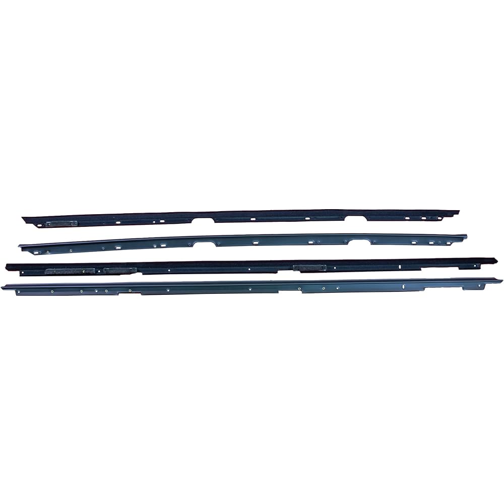 APDTY 134002 Door Window Due Wipe Rubber Weather Strip Sticker Weather Strip Sticker: 1982-1992 Chevrolet Credit Courpon Tiac Firebird (12394511 12394511 10124265 10124264 Replacement)