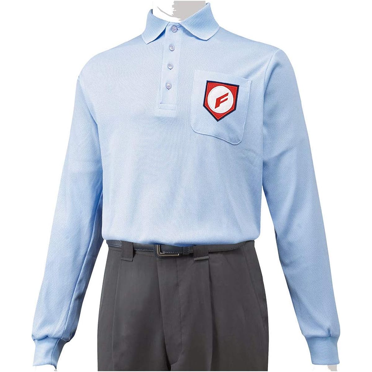 MIZUNO High School Baseball/Boys League Referee Long Sleeve Shirt 12JC4X01