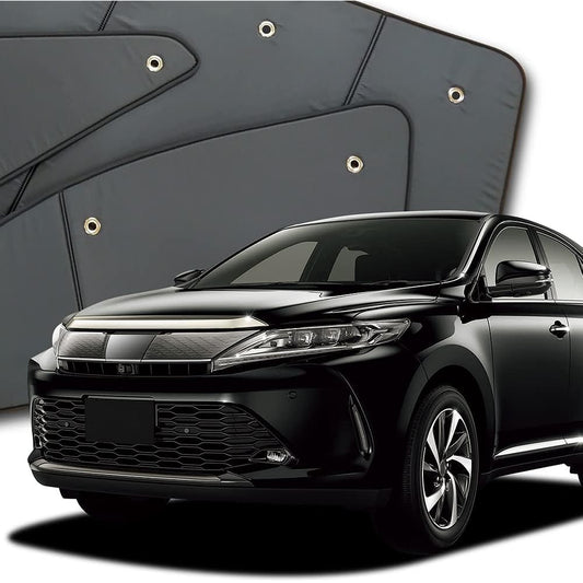 Harrier 60 Series Hybrid Compatible Curtain Sunshade Sleeping in Car Goods Privacy Sunshade for Front ``01s-a027-fu''