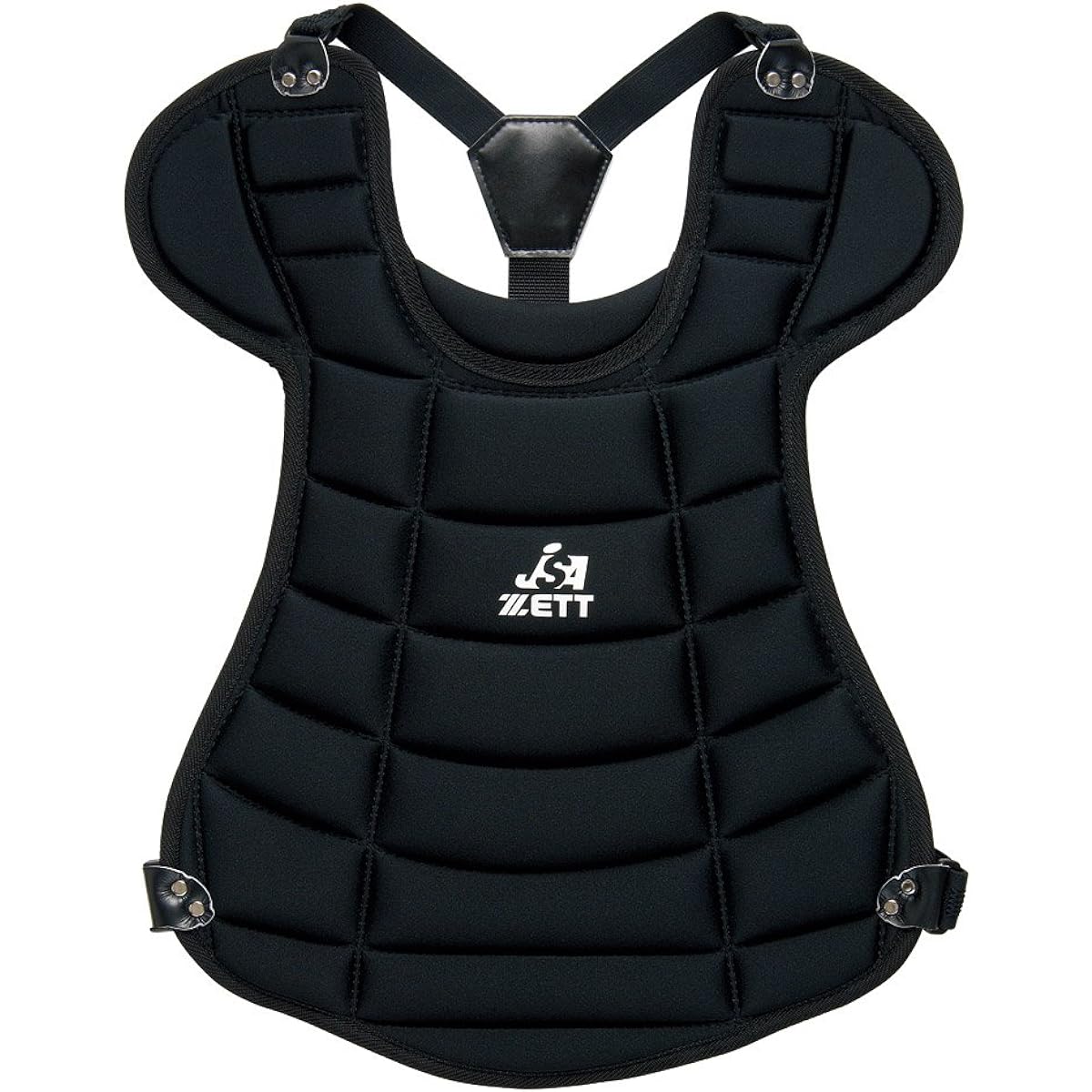 ZETT Youth Baseball Softball Catcher Protector BLP7340 Black