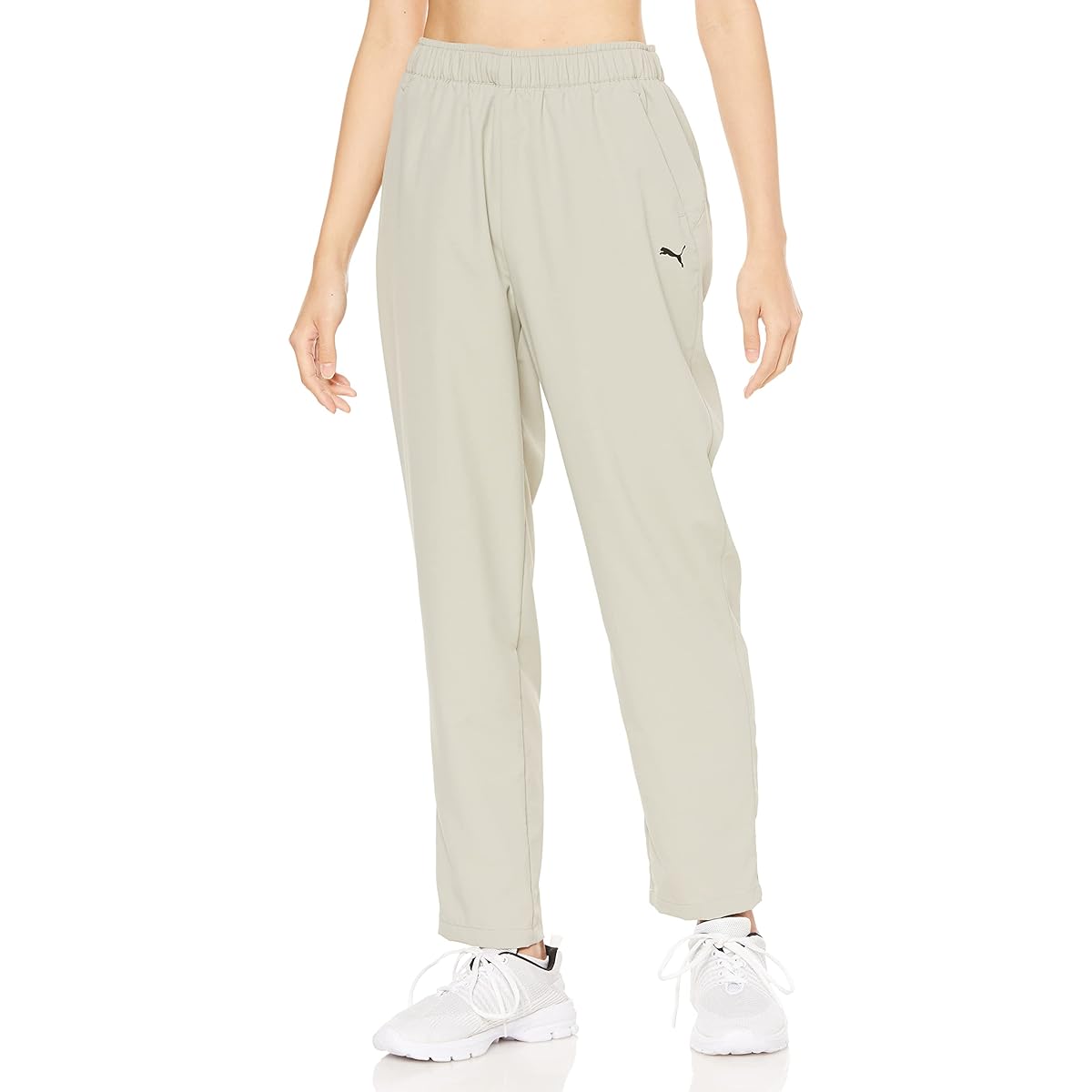 PUMA 523538 Women's Training Absorbent Quick Drying Jersey Woven Pants