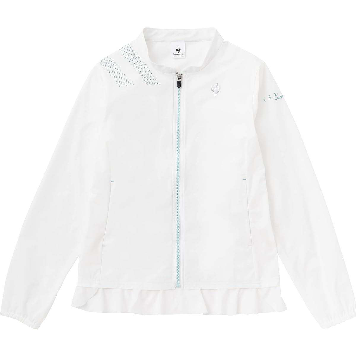 [Le Coq Sportif] Windplayer Tennis Practice Water Repellent UV Protection (UPF50+) Thermal Cooling Stretch Women's