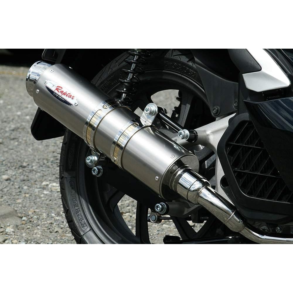 RPM (RPM) Full Exhaust Muffler 80D-Raptor Honda PCX (JF81) Titanium 6058Y