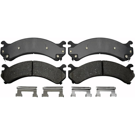 ACDelco 17D909CH Professional Ceramic Rear Disc Brake Pad Set