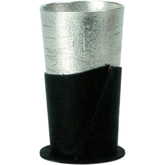 Nousaku Beer Cup - Birch Set (with Sleeve and Coaster) Black H11.5cm φ6.1cm 100% Tin Case Made in Japan 600234/Beer Glass Tumbler