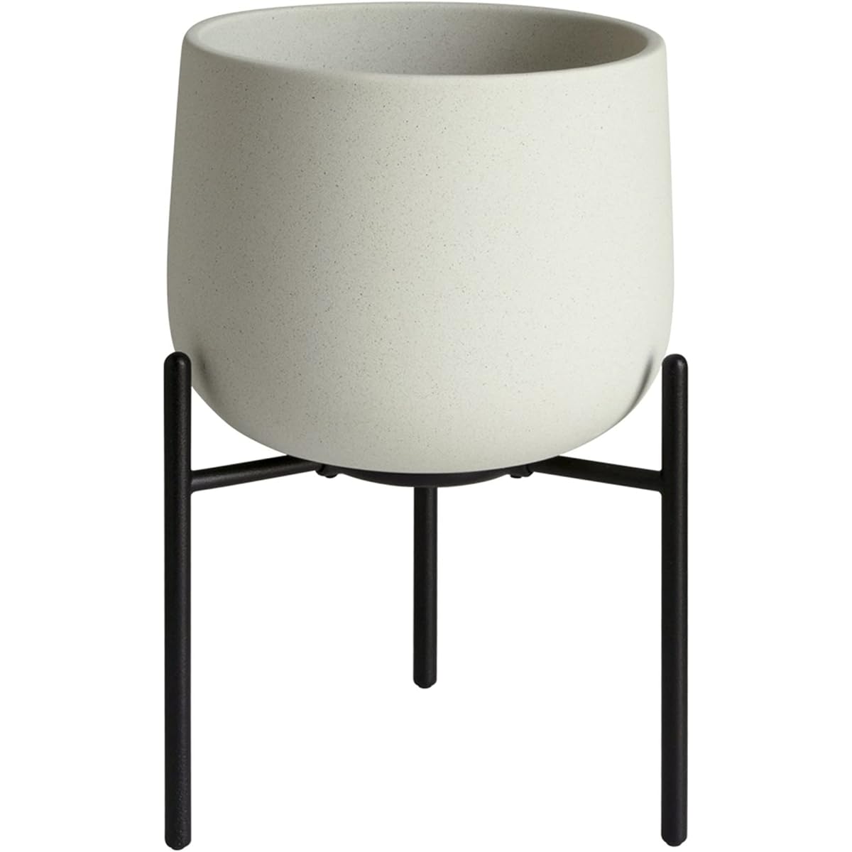 KINTO Plant Pot 211_ 135mm Earth Gray Stand Type Pot 29232