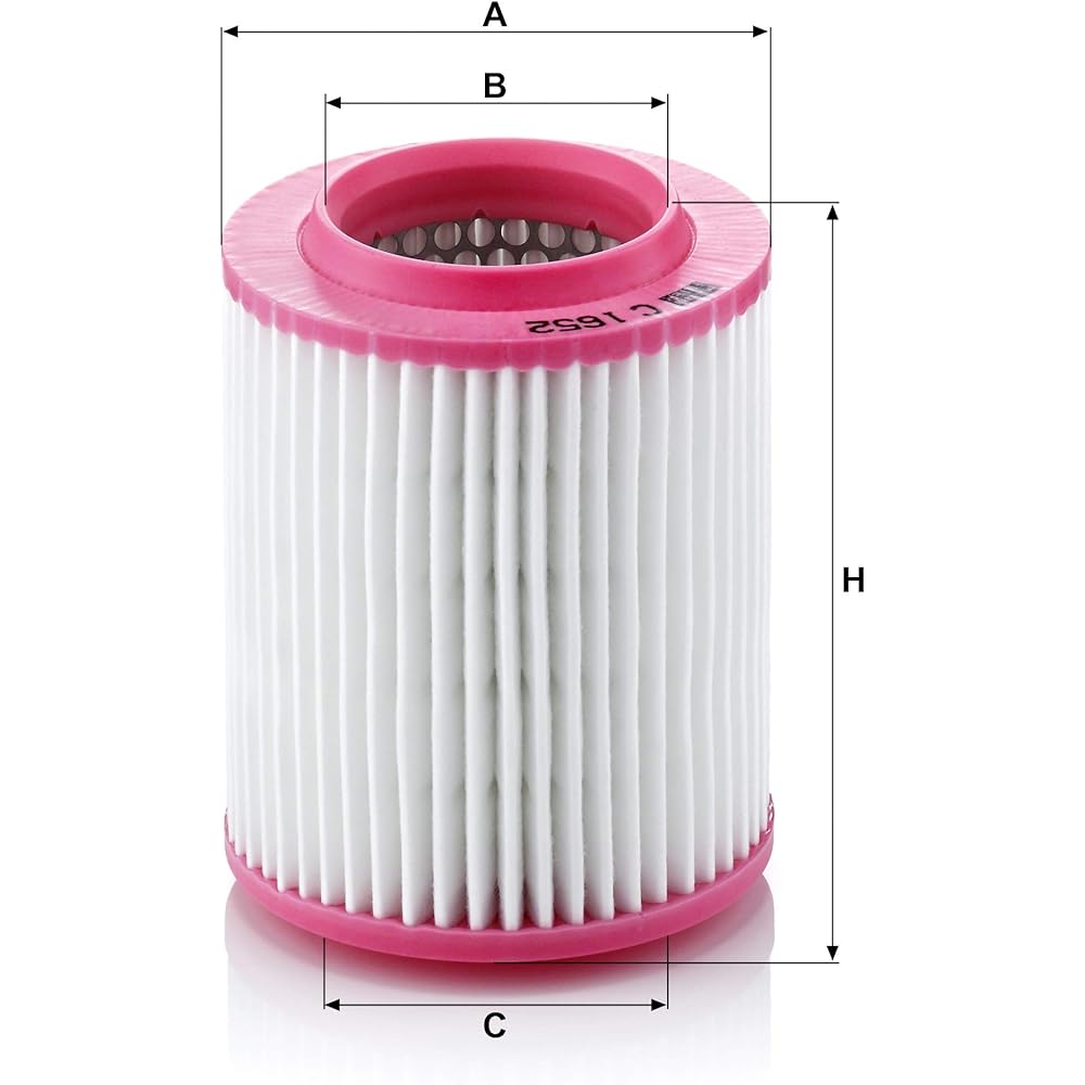 MANN Air Element AUDI Audi A8 Model ABA-4EBPKF Air Filter C1652 for External Car Import Car Part Number: C1652 C1652