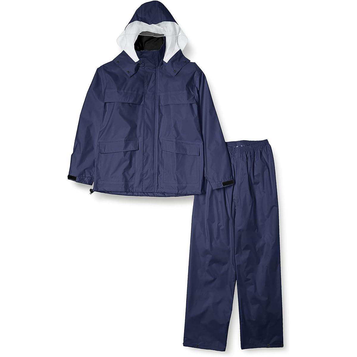 [Kajimake] Work rain suit, top and bottom set, fully lined mesh, Takumi rain suit