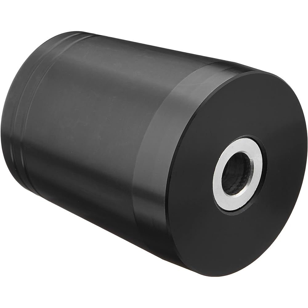 AGRAS Slider Repair Logo Frame (Cone Type) Mounting Hole Diameter: 10mm Total Length: 60mm Outer Diameter: 50mm Duracon: Black 342-00R-P60B