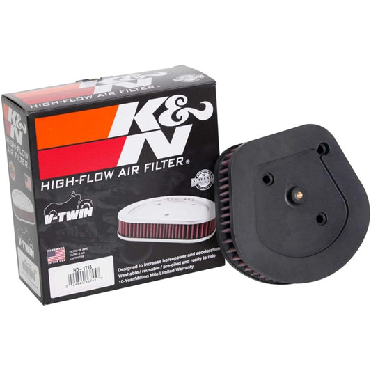 K & N Engine Air Filter: High Sports, Power Sports Air Filter: 2018-2019 Harley Davidson (FLDE DELUXE, FLHC HERITAGE Classic, FLSB SPORT GLIDE, and other selection models) HD-171 8