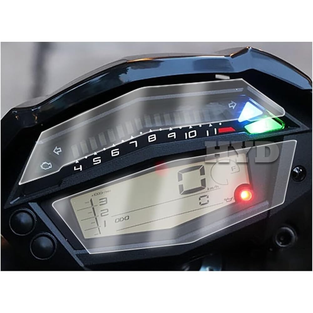 Fits for Kawasaki Z1000 2014-2021 Motorcycle Cluster Scratch Protection Film Screen Protector Dashboard Instrument (Color : 3pc)