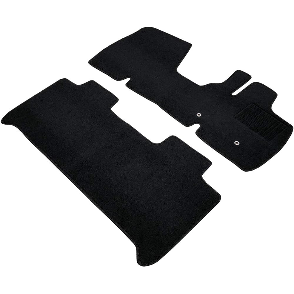 Fenice Car Mat Floor Mat Domestic Production (Nissan Lukes B44A B45A / Mitsubishi eK Space eK Cross Space B34A B35A) <For Front Bench Seat> Black Anti-Slip Shape Resistant Car Mat (Car Parts Specialty Store)