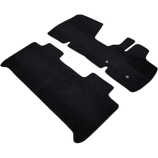 Fenice Car Mat Floor Mat Domestic Production (Nissan Lukes B44A B45A / Mitsubishi eK Space eK Cross Space B34A B35A) <For Front Bench Seat> Black Anti-Slip Shape Resistant Car Mat (Car Parts Specialty Store)