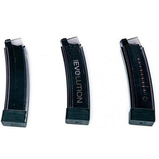 ASG CZ Scorpion EVO 3 SCORPION 75-round smoke magazine set of 3 see-through gray 18399