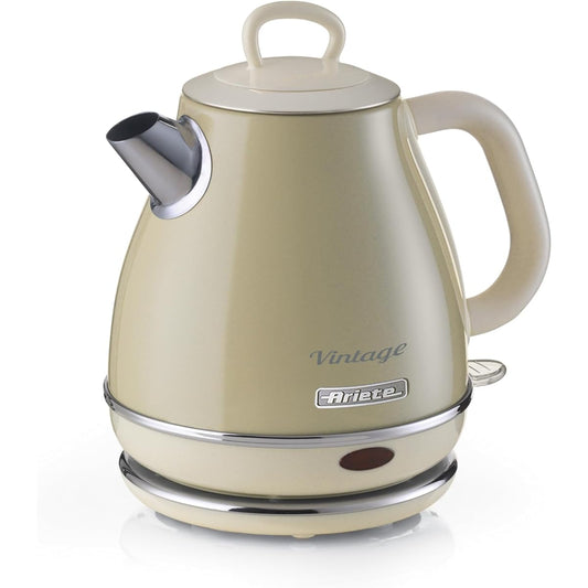 Ariete Electric Kettle 1.0L 1200W Italian Design Beige 2868BE