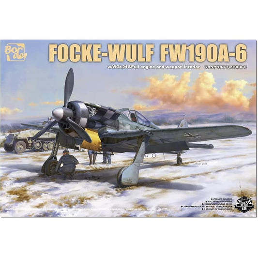 Border Model 1/35 Luftwaffe Focke-Wulf FW190A-6 w/WGr.21 Plastic Model BF003