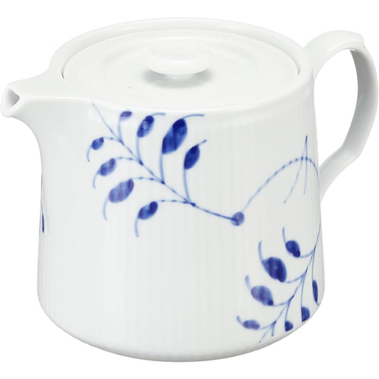 [Regular Imported Product] Royal Copenhagen Blue Fluted Mega Teapot Wedding Gift 1059072