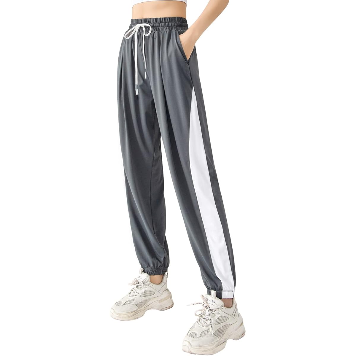 [Nesseo] Yoga Pants, Dance Pants, Women's, Loose, Training Pants, Fitness, Long Pants, Sportswear, Yoga Wear
