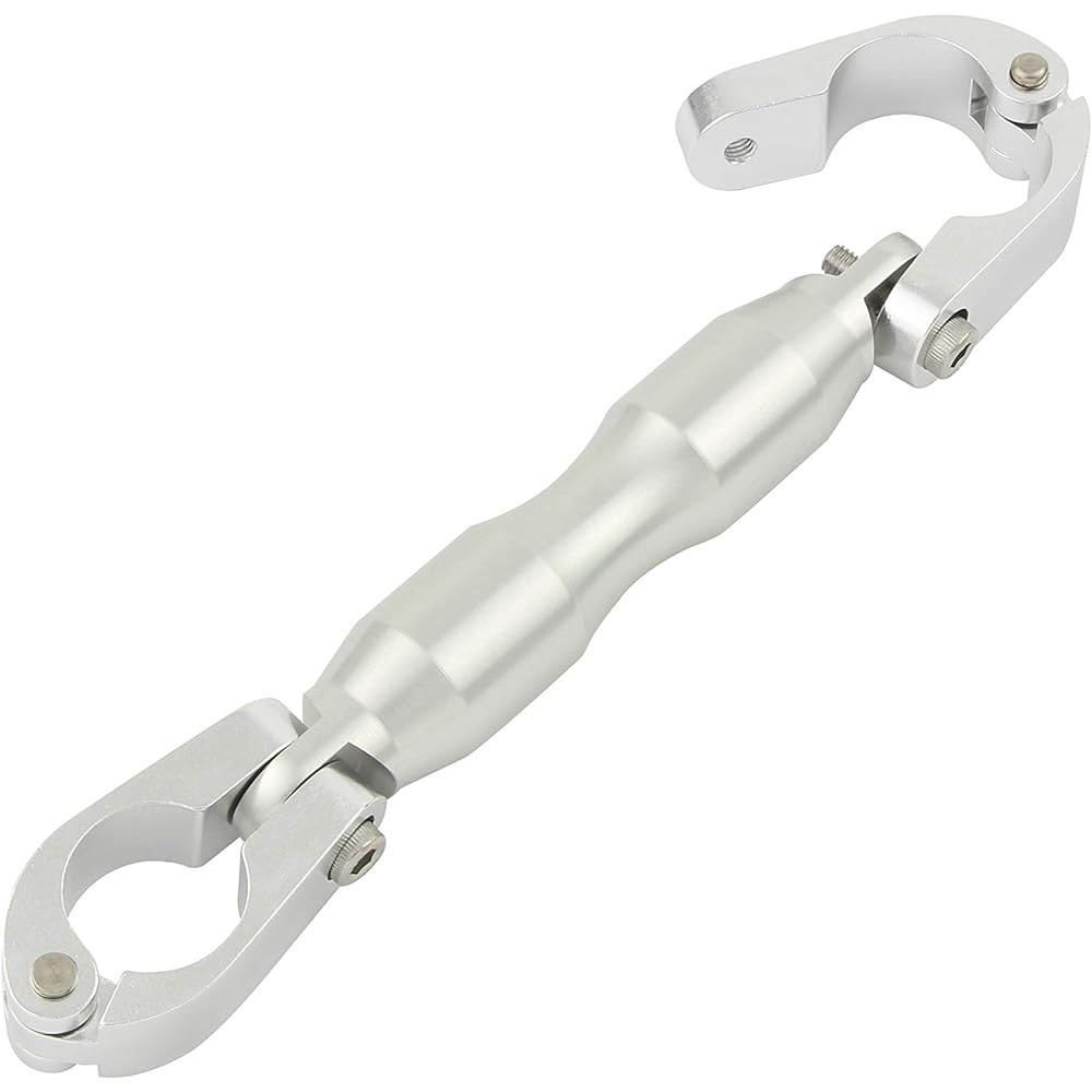 SHIFT UP Handle Brace Kit for Separate Handles Machined Aluminum/Alumite Finish Monkey/Gorilla Silver 205167-03