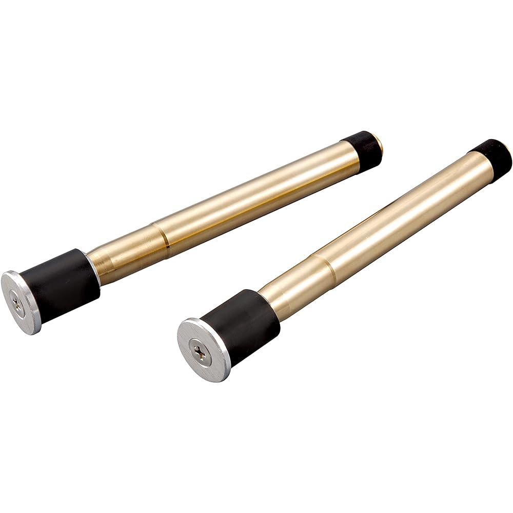 POSH Motorcycle Supplies Insert Weight Bar (for 22.2 Bar) Compatible with Inner Diameter 14~19mm Brass 031081-10 Bar End Cap