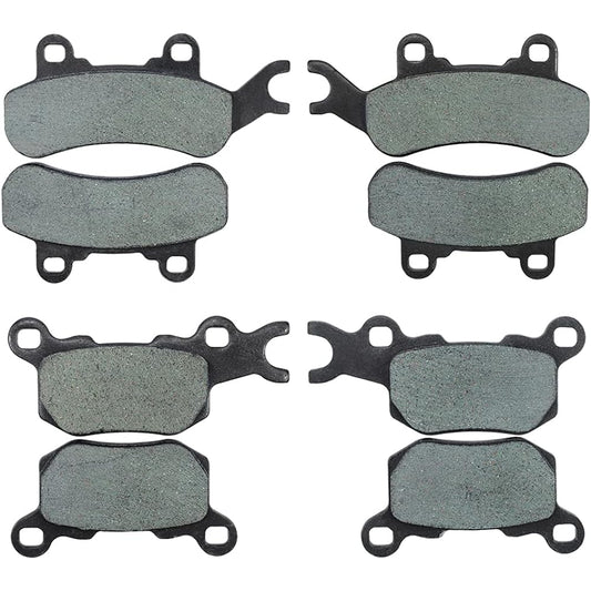 Sollon Front and Rear Brake Pads Can Am Defender HD10 2016-2020 HD5 2018 Defender HD8 2018-2020 Defender Max HD10 HD8 2018 # Semi-Metallic 715900379 715900380 71590038038 1 715. 900382