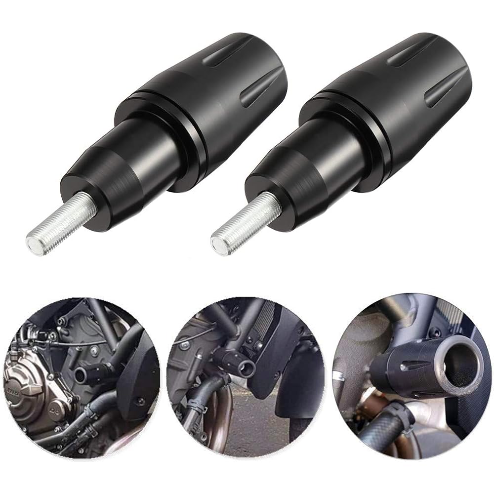 Motorcycle Frame Slider Compatible with FZ07 MT07 XSR700 FZ-07 MT-07 2014 2015 2016 2017 2018 2019 2020 2021 2022 2023 Frame Slider Kit Crash Protector