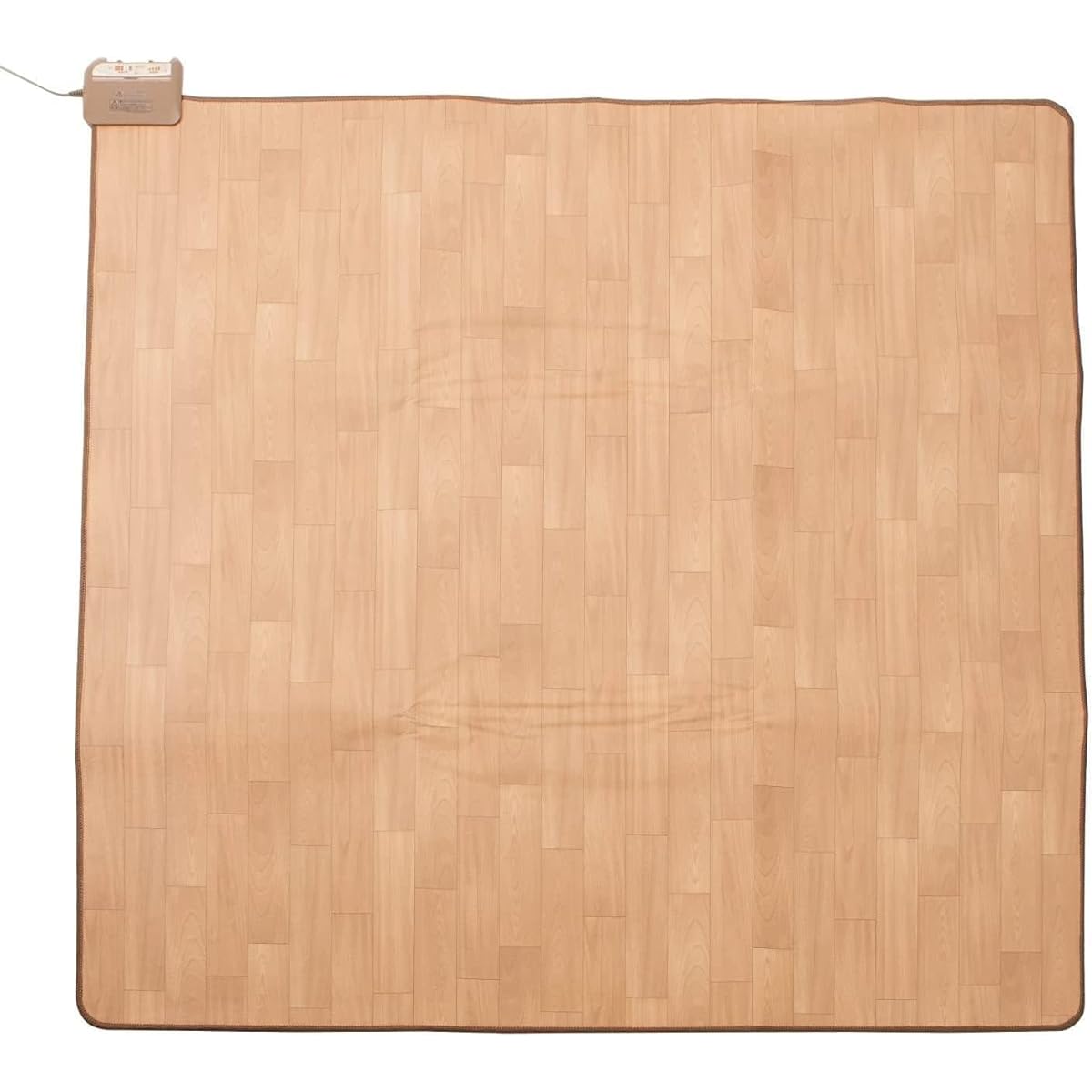 [Yamazen] Flooring style hot carpet, electric carpet, 2 tatami mats (176cm x 176cm), waterproof, 5 temperature settings, dust mite extermination function, light brown YZC-208FL (LBR)