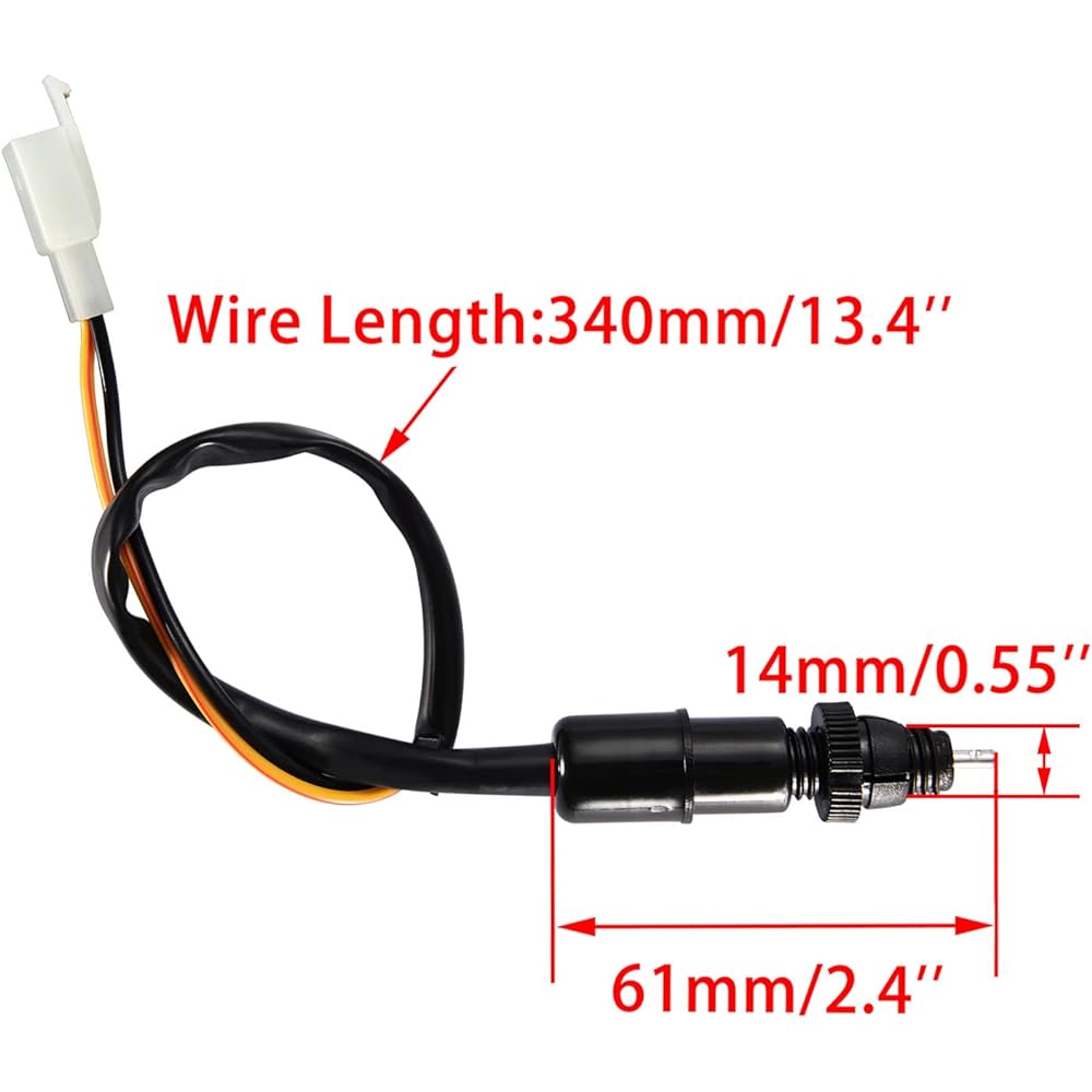 WOOSTAR Rear Brake Switch Universal Electric Scooter For Moped ATV Quad