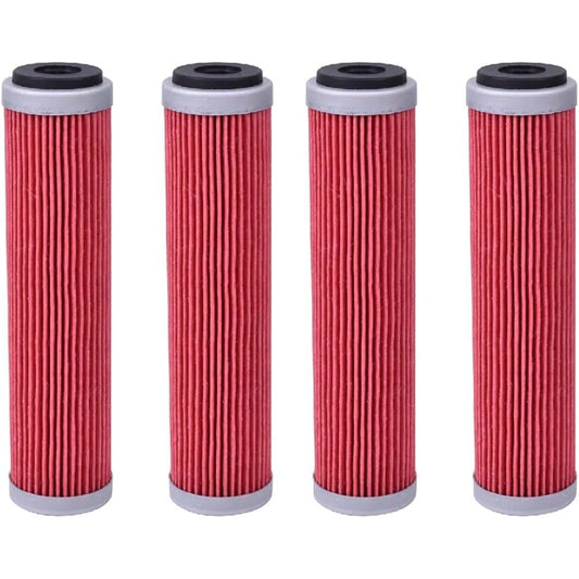 29mm x 120mm Motor Oil Filter Betamotor 480 RR Enduro Racing 4T 498 RR Enduro 4T 500 RS Dual Sport 520 RR Enduro 4T (Color : 4pcs Red)
