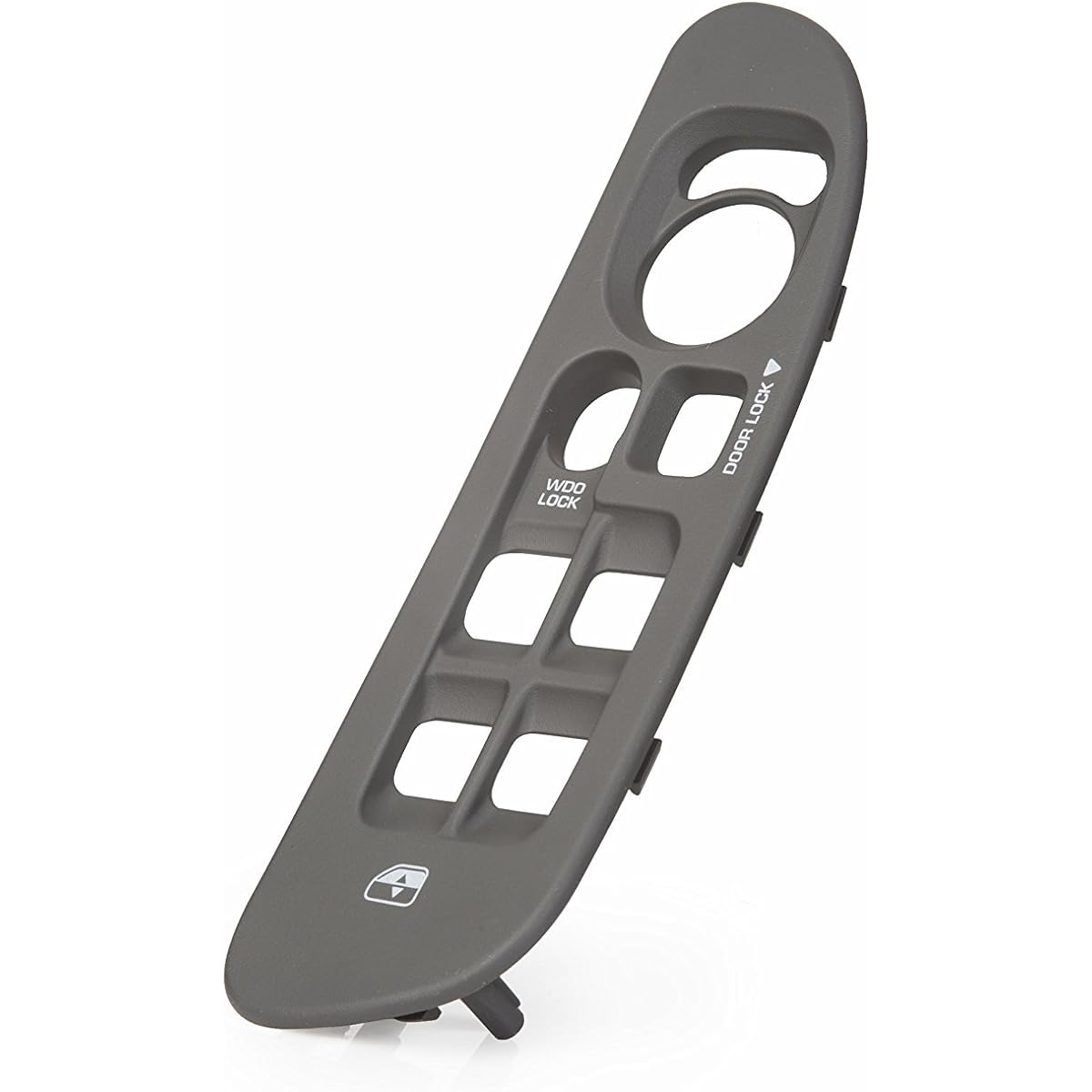 Master Driver Side Windowus Icch Bezeltrim 2002-2005 type Dodge Lamb 1500 2500 3500 Quad Cab for Quad Cab OE 5HZ71WL5AE 5HZ71XDVAE Cover Panel Plate Gray