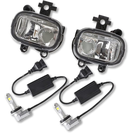 YOURS E13 Note Kicks T33 X-Trail Exclusive Fog Lamp Unit + 2 Color Switching LED Fog Bulb LED Fog Fog Lamp Dress Up Accessories Parts Custom Nissan X-TRAIL y407-039 [2] S