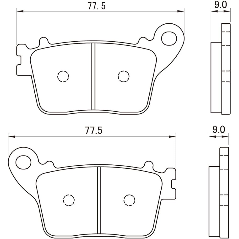 Daytona CBR1000RR (12-14), CBR600RR (21), GSX-R1000R (19-22), GSX-R750 (11-16), ZX-10R, ABS (11-20), ZX-10RR (17-21), ZX-6R (19-2) 1) For rear use 79856 passage no: 72