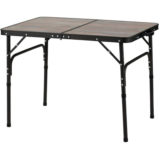 [Workbench/Folding/Vintage/Desk/Outdoor] Takeda Corporation Vintage Style 2WAY Aluminum Table 90 x 60 VBR FT20-9060(VBR)