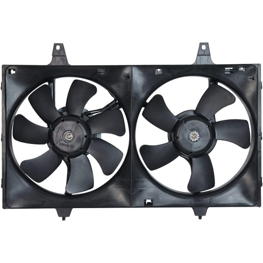 TYC 620050 Cooling Fan ASembri 1996-1999 NISSAN MAXIMA Black