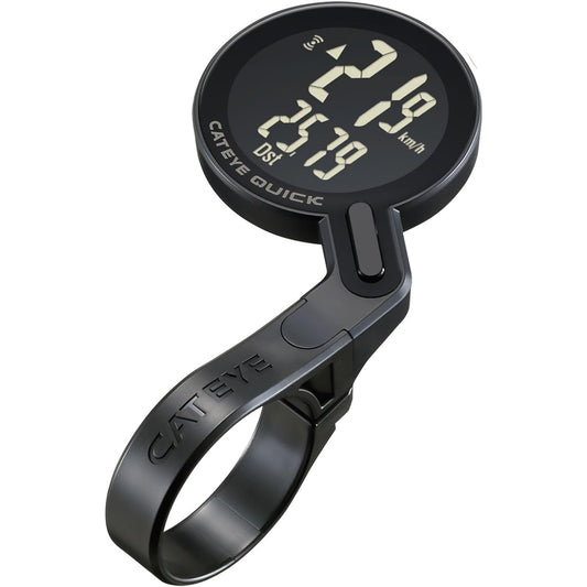 CAT EYE QUICK Cycle Computer Out Front Mount Design Inverted LCD CC-RS100W