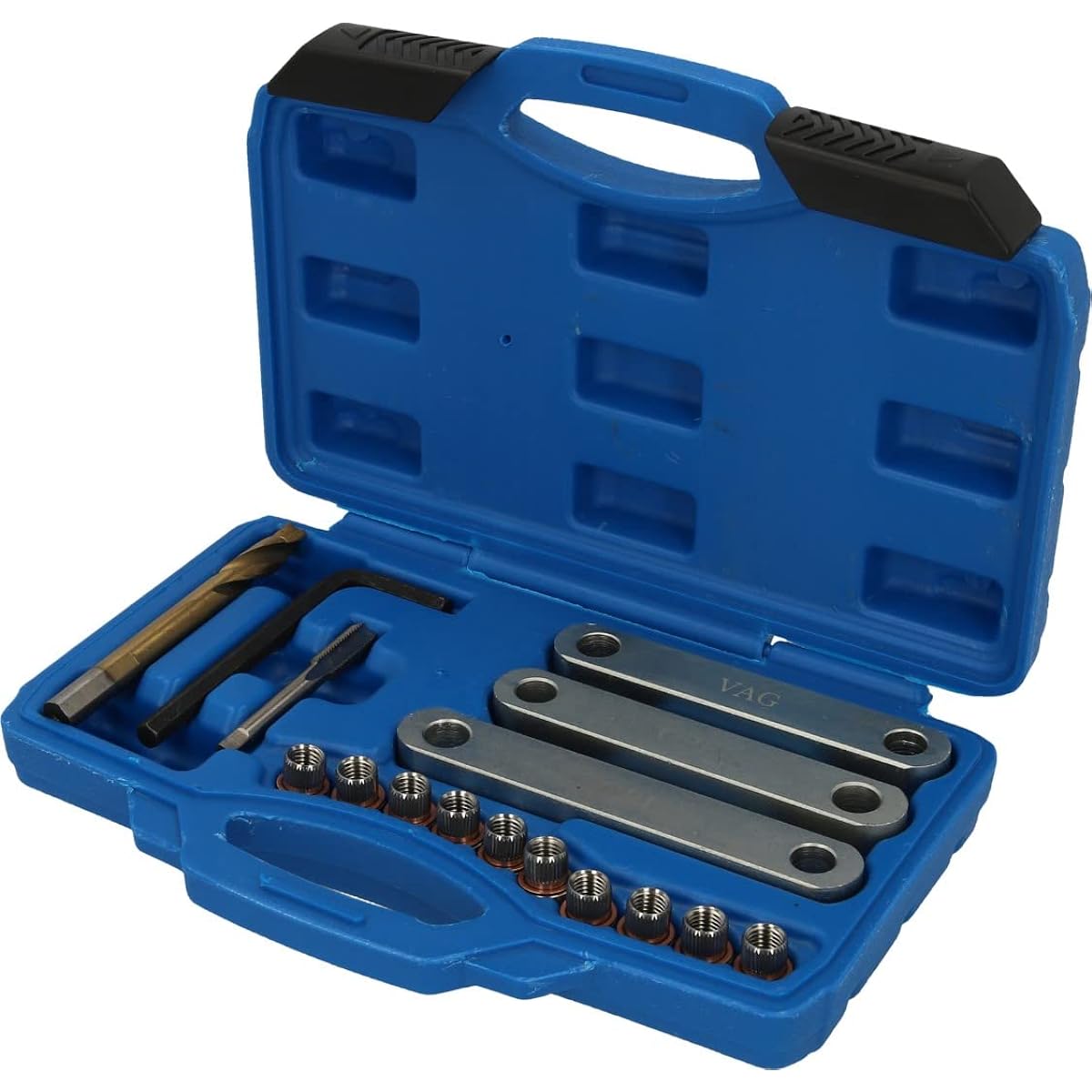 KS Tools Brake Thread Repair Kit M9x1.25 16 pieces BT701100