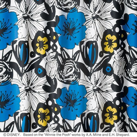 Suminoe Disney Blackout Curtains Bold 100 x 200cm Blue 1 Piece M1127
