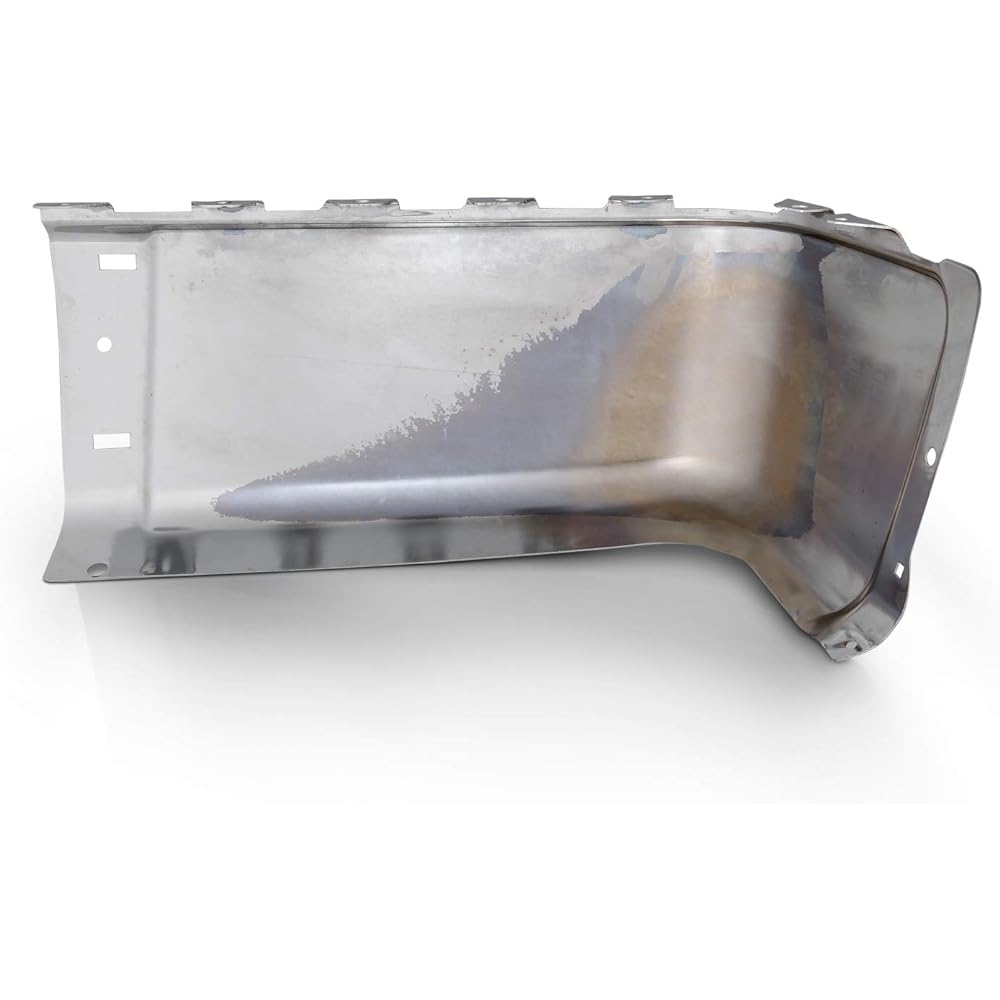 2007-2013 Chevrolet Silverad GMC Sierra 1500 2500HD 3500HD Chrome Steel Rear Bumper End Cap No Driver Left