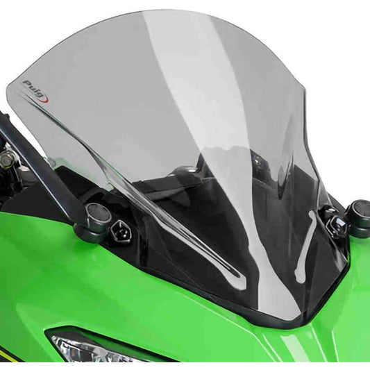 PUIG RACING SCREEN KAWASAKI NINJA 400 18 Feat C/Smoke Smoke (9976H)