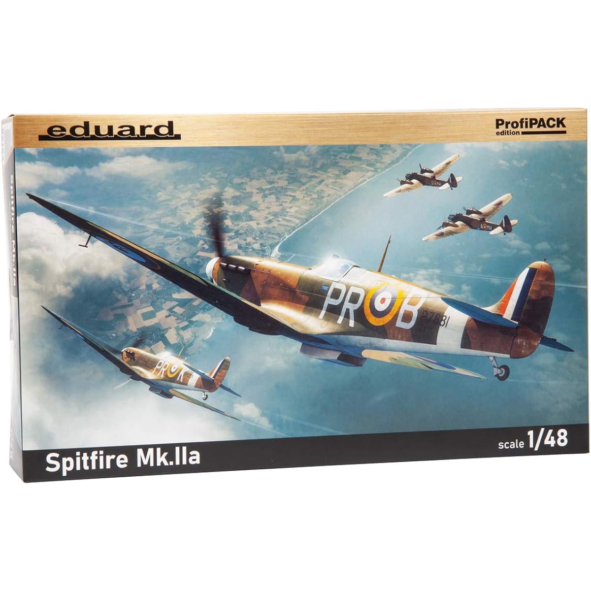 Eduard 1/48 Profipack Royal Air Force Supermarine Spitfire Mk.2a Plastic Model EDU82153