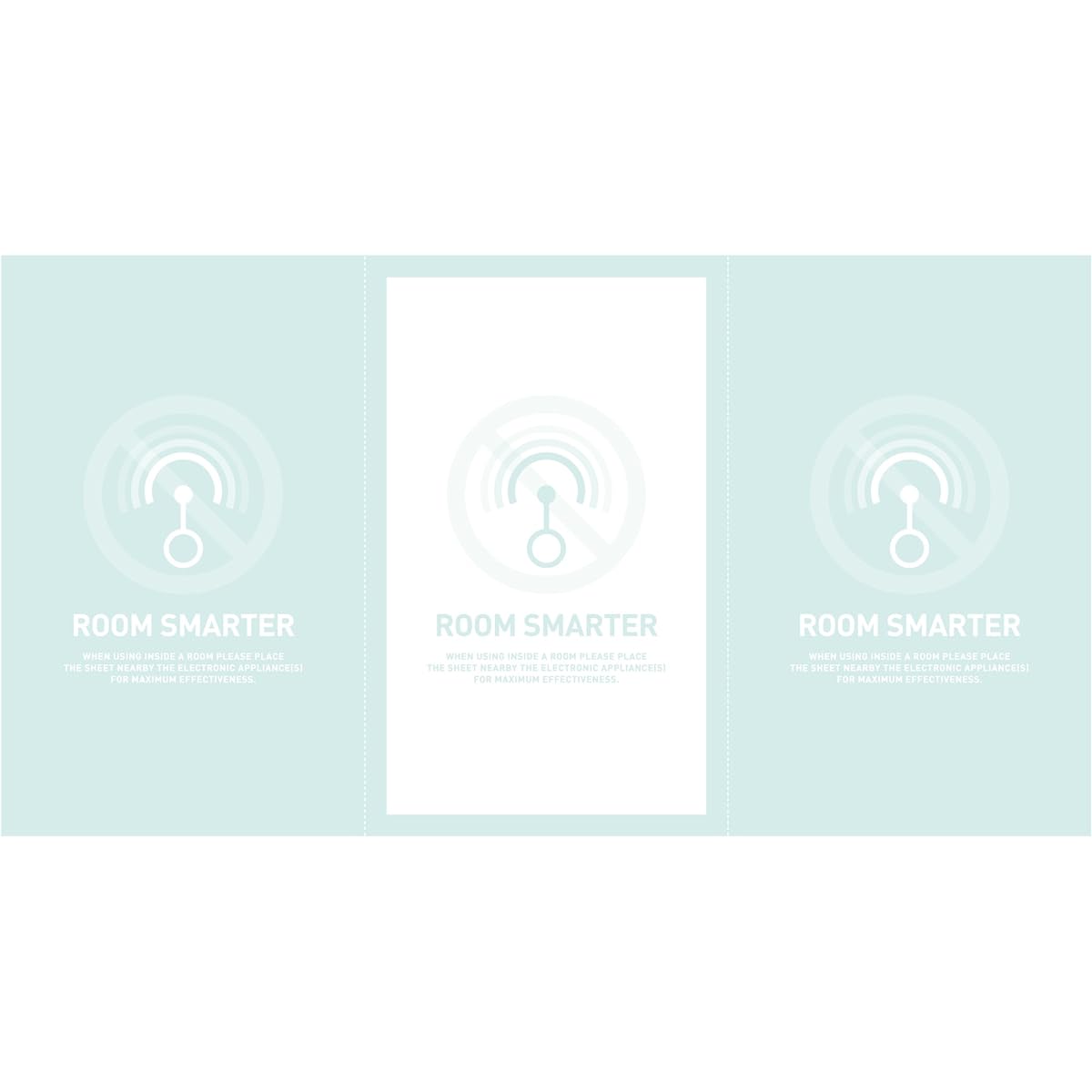 ROOM SMARTER for electromagnetic wave protection for home appliances Also suitable for IH cooking heaters (LIME) Computer Microwave IH Refrigerator TV Smart meter Air conditioner Smartphone Tablet
