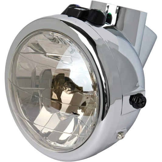 Bike Headlight Case Included PH7 Bulb 4Mini Mirror Lens Light_source_type40082