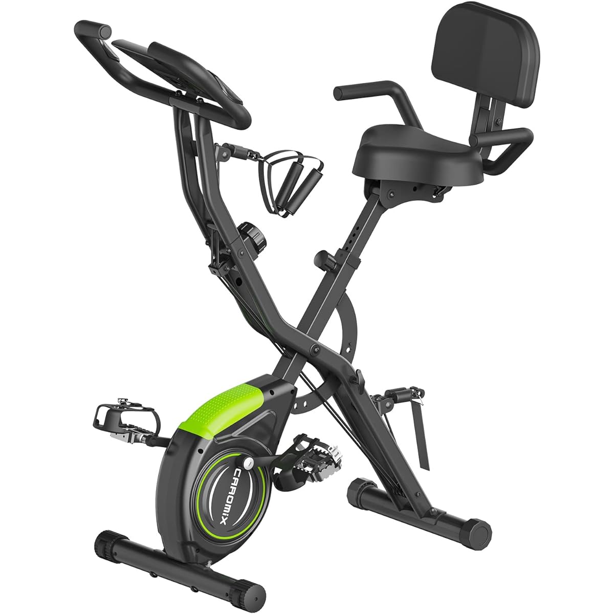 Alebert Fitness Bike, Folding Exercise Bike, Bulk Spin Bike, Home Use, Quiet, Magnetic Training Machine, Diet Equipment, Indoor Bicycle, Ergonomic, Easy to Assemble