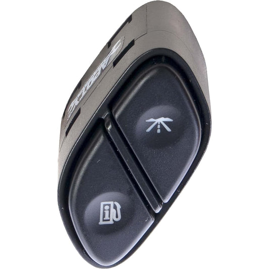 APDTY 012231 Steering wheel mount dash board driver information center Switch mount steering wheel left side; Trip fuel gasmilage controls (for exchange of GM 21997738)
