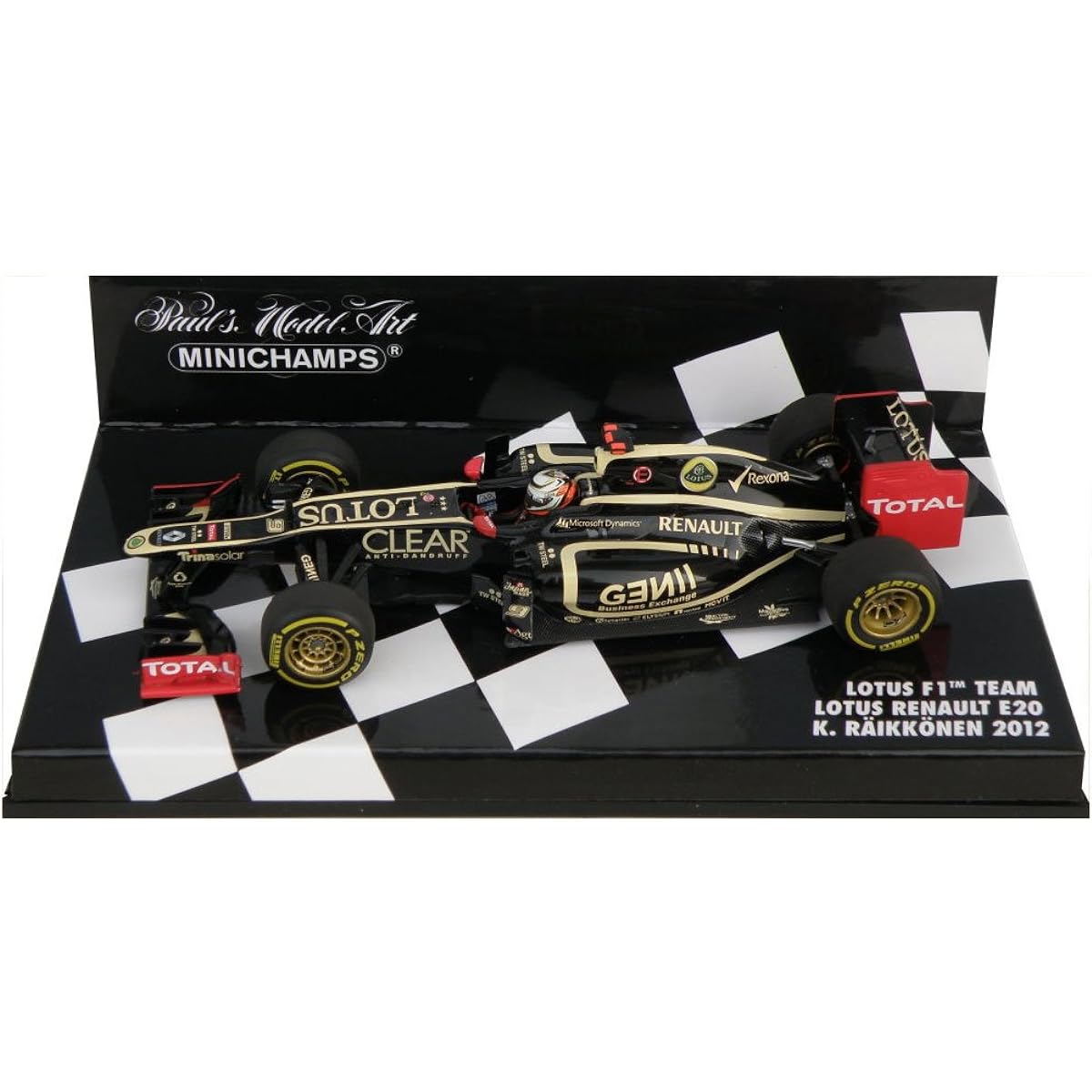 Kyosho PMA 1/43 Lotus F1 Team Renault E20 2012#9 Completed Product