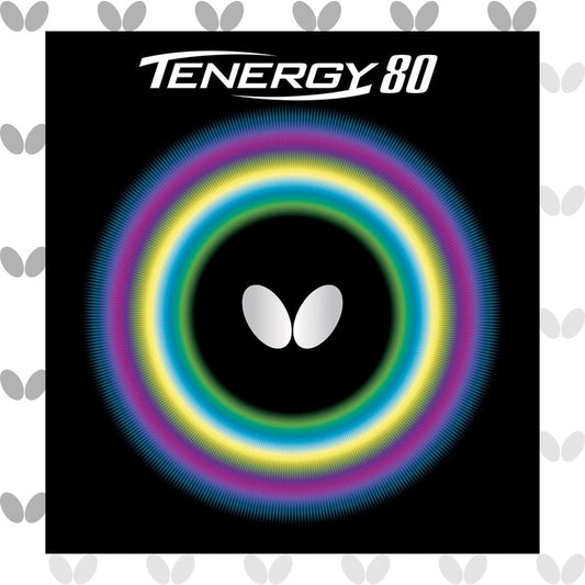 Butterfly Table Tennis Rubber Tenergy 80 High Tension Back Rubber 05930